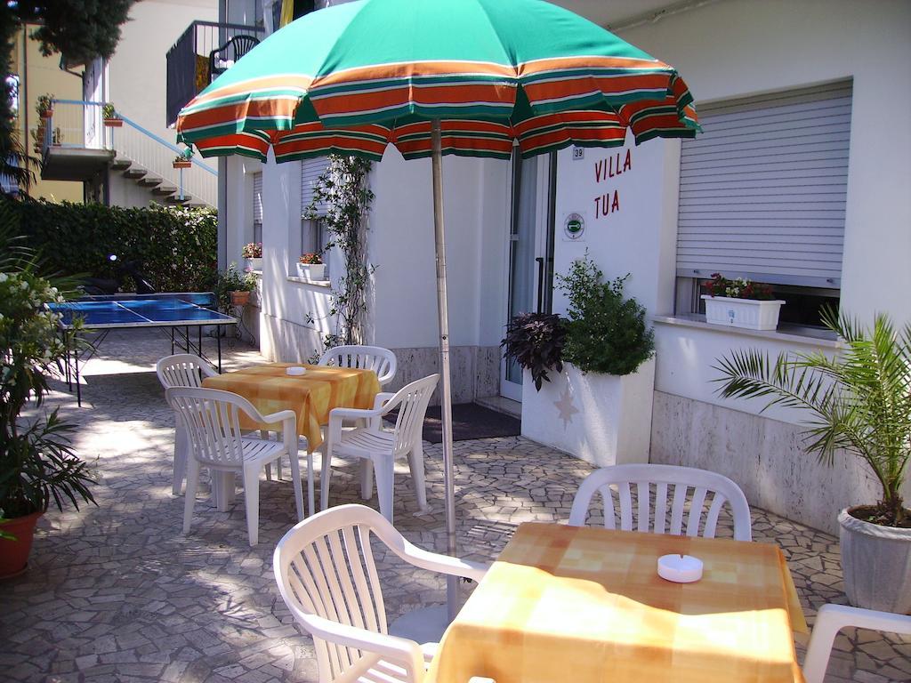 Hotel Villa Tua Riccione Luaran gambar